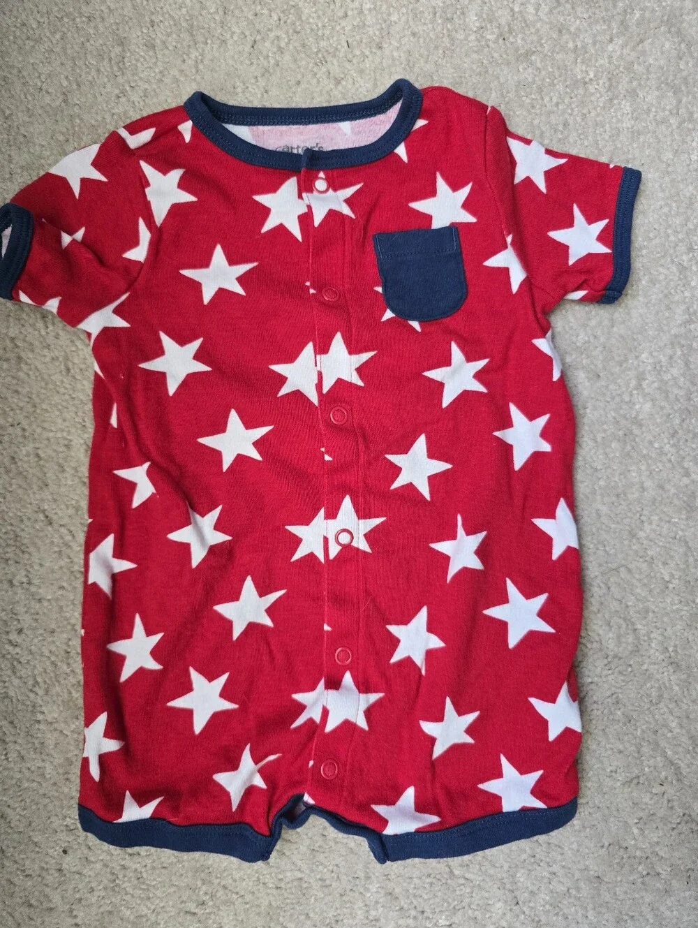 Carter's 6-9m America Onesie